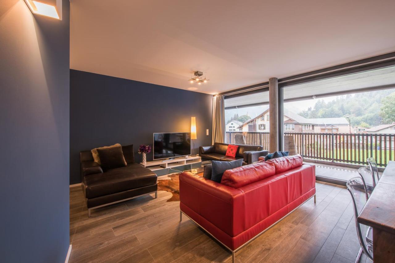 شقة Independance Penthouse إنترلاكن المظهر الخارجي الصورة